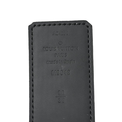 Louis Vuitton Monogram Eclipse Taigarama 40mm LV Initiales Reversible Belt 90 36 Black 3 of 5