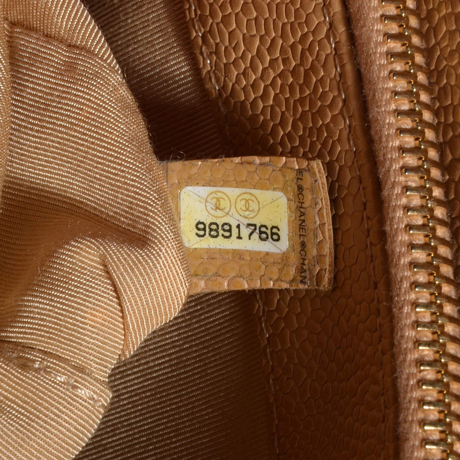 Chanel Caviar Quilted Grand Shopping Tote GST Beige 7 of 7