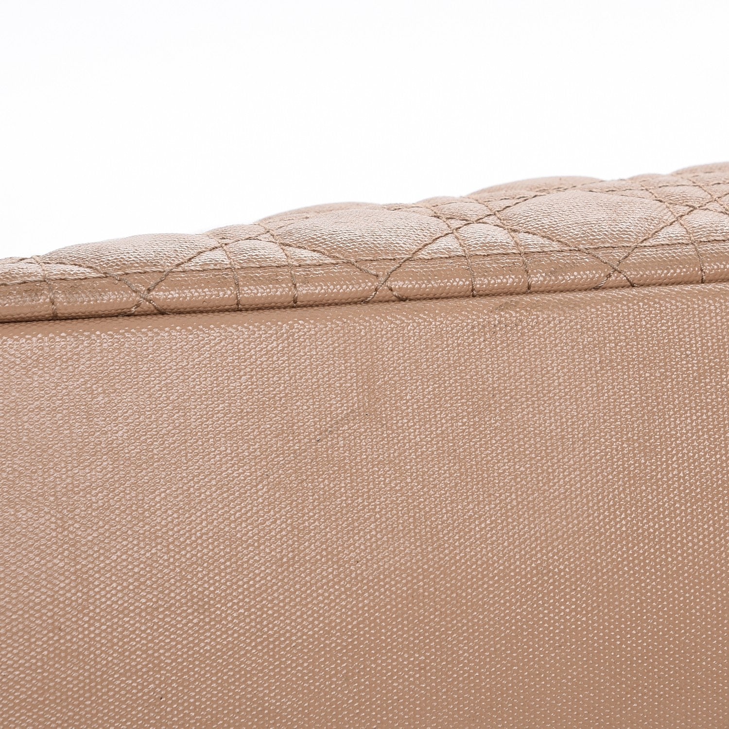 Christian Dior Coated Canvas Cannage Small Panarea Tote Beige 18 of 18