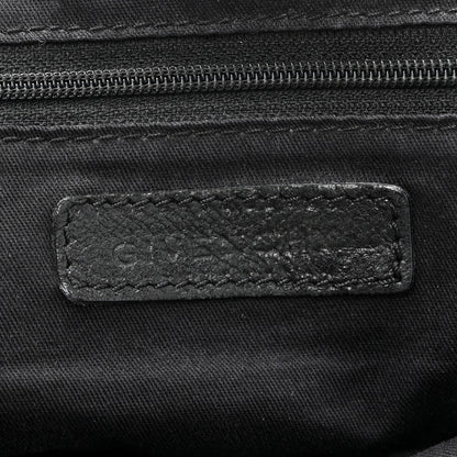 Givenchy Pebbled Calfskin Medium Bolt Stud Pandora Black 7 of 12