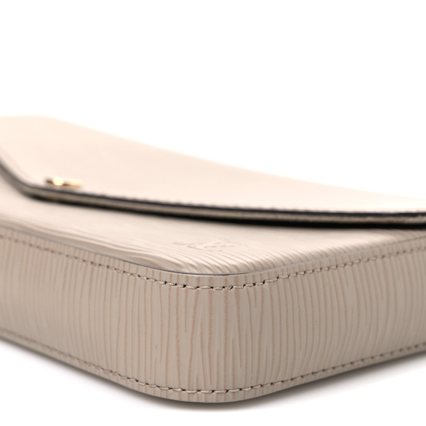 Epi Felicie Pochette Chain Wallet Galet