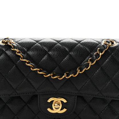 Chanel Caviar Quilted Small Double Flap Black 8 of 11