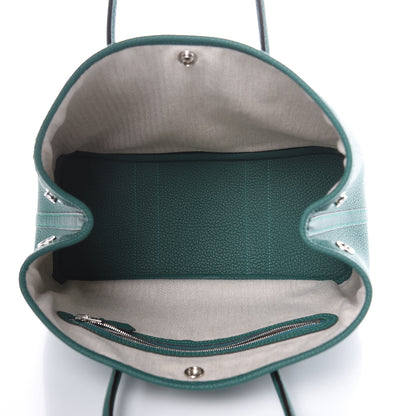 Hermes Negonda Garden Party Tote 30 TPM Malachite 5 of 10