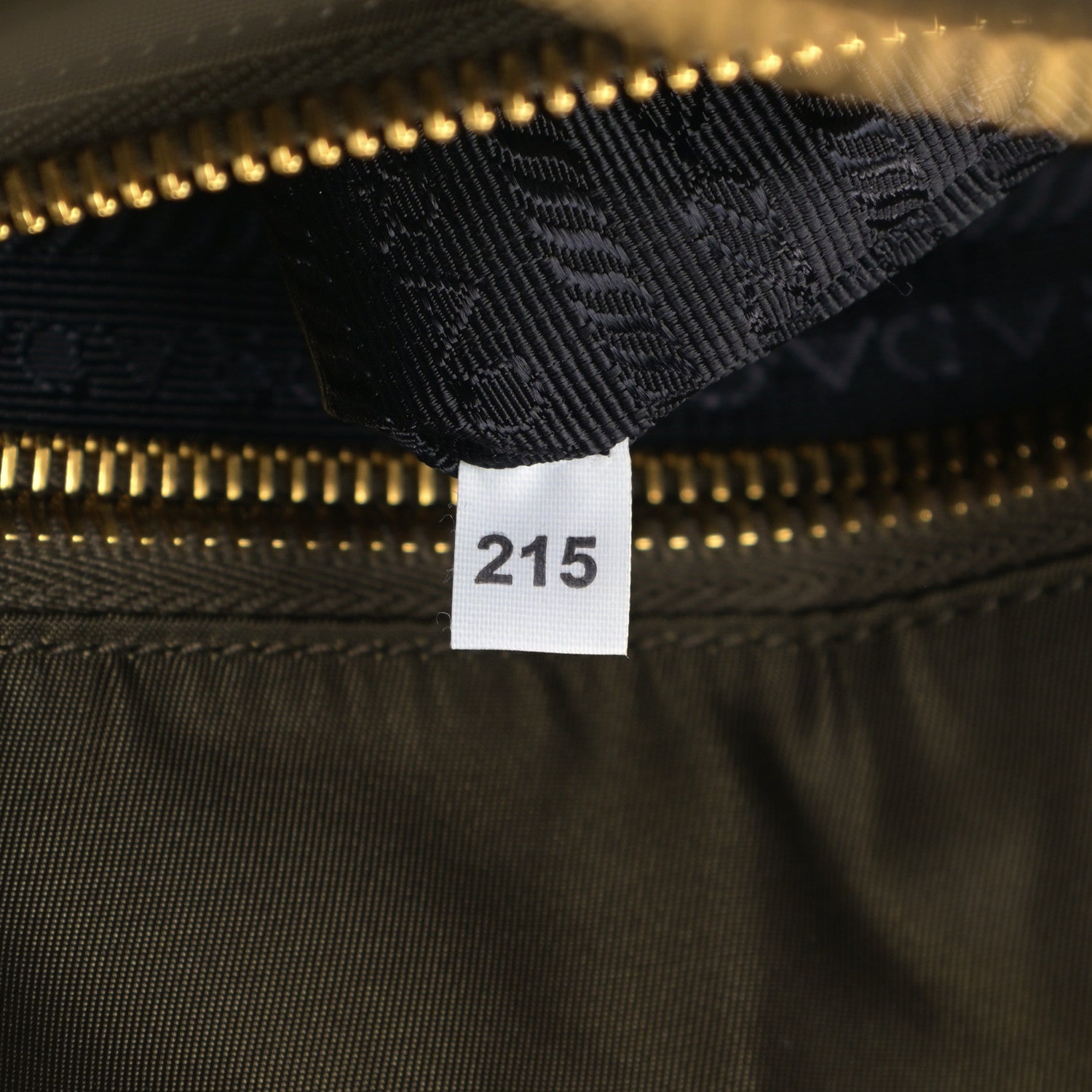 Prada Tessuto Nylon Soft Calfskin Tote Militare 7 of 9