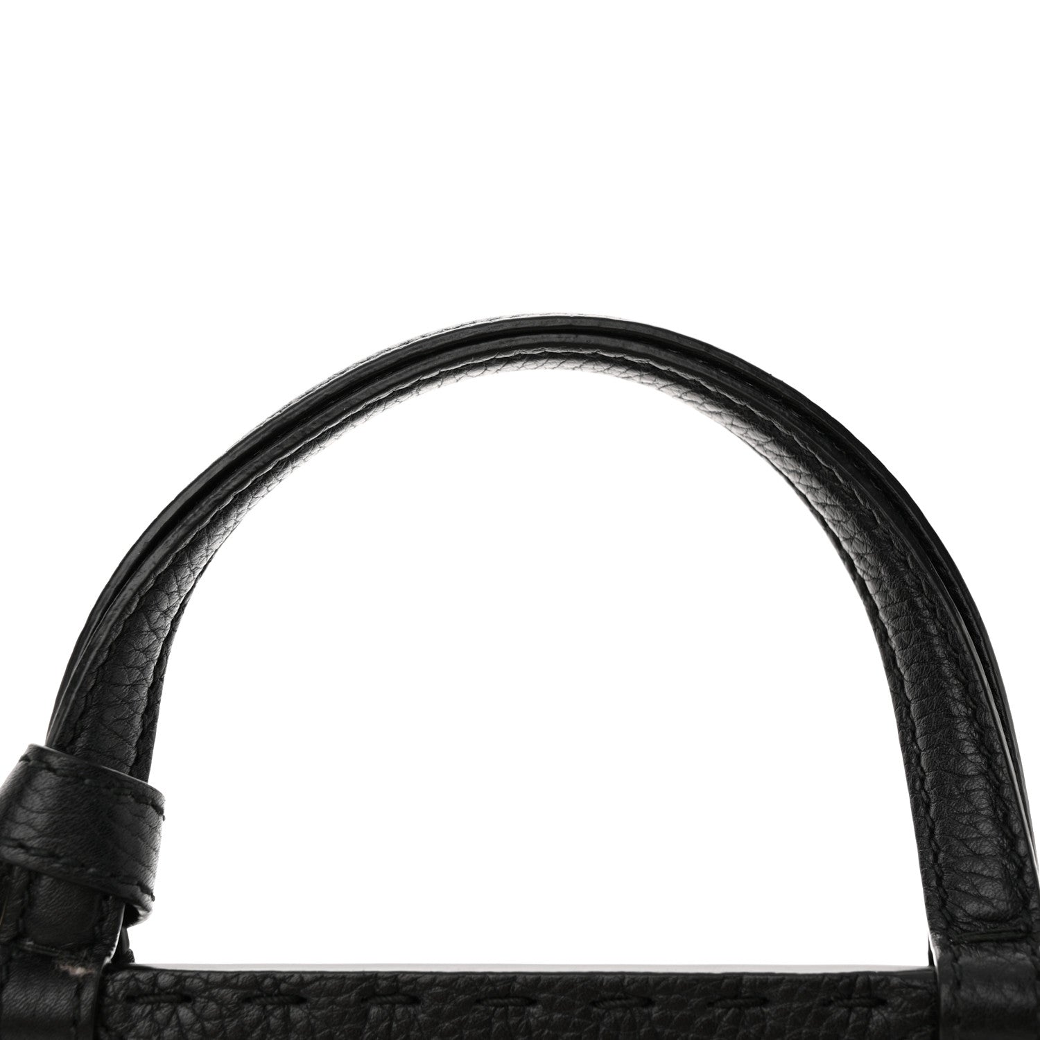 Gucci Calfskin Small GG Marmont Top Handle Bag Black 18 of 18