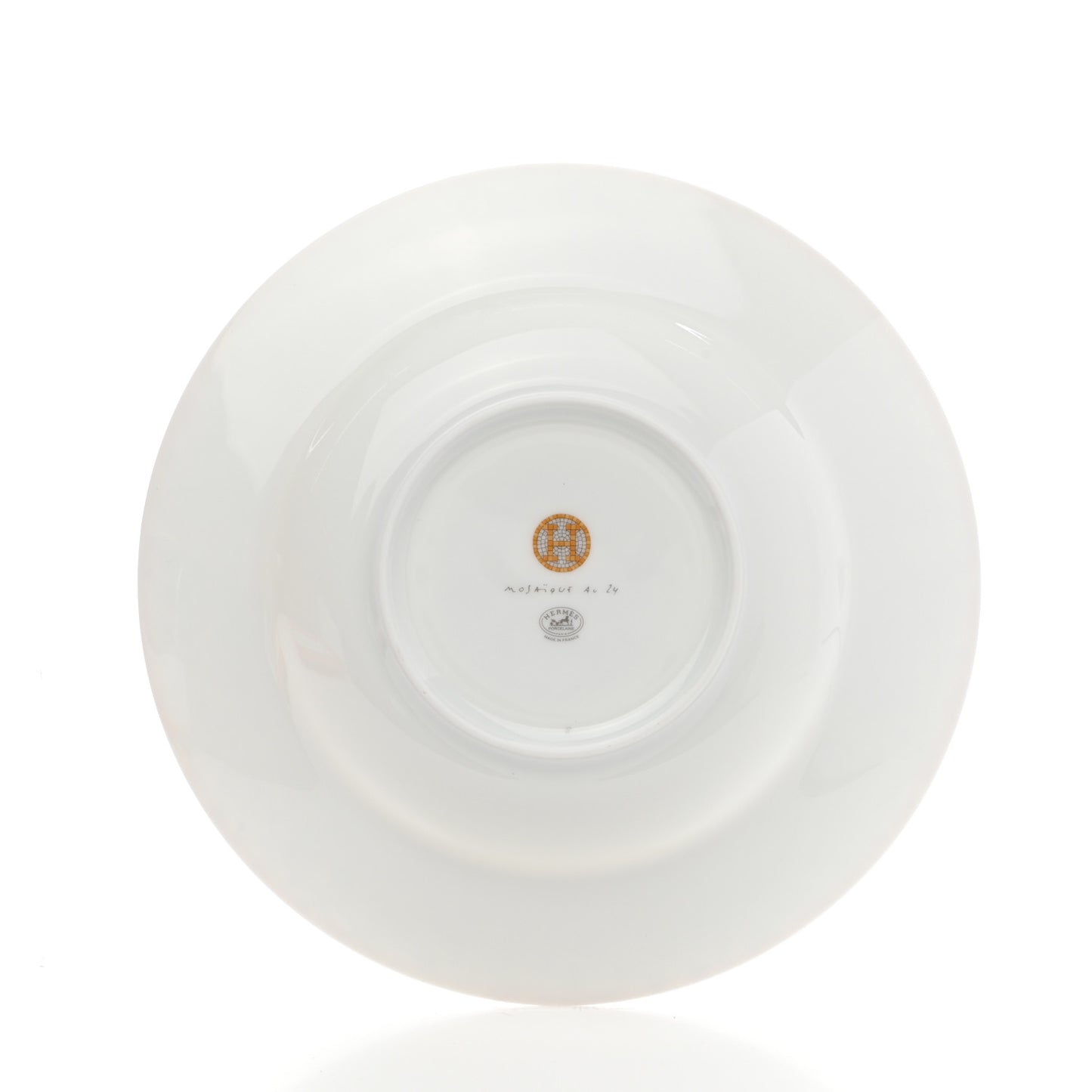 Porcelain Mosaique Au 24 Soup Bowl Gold