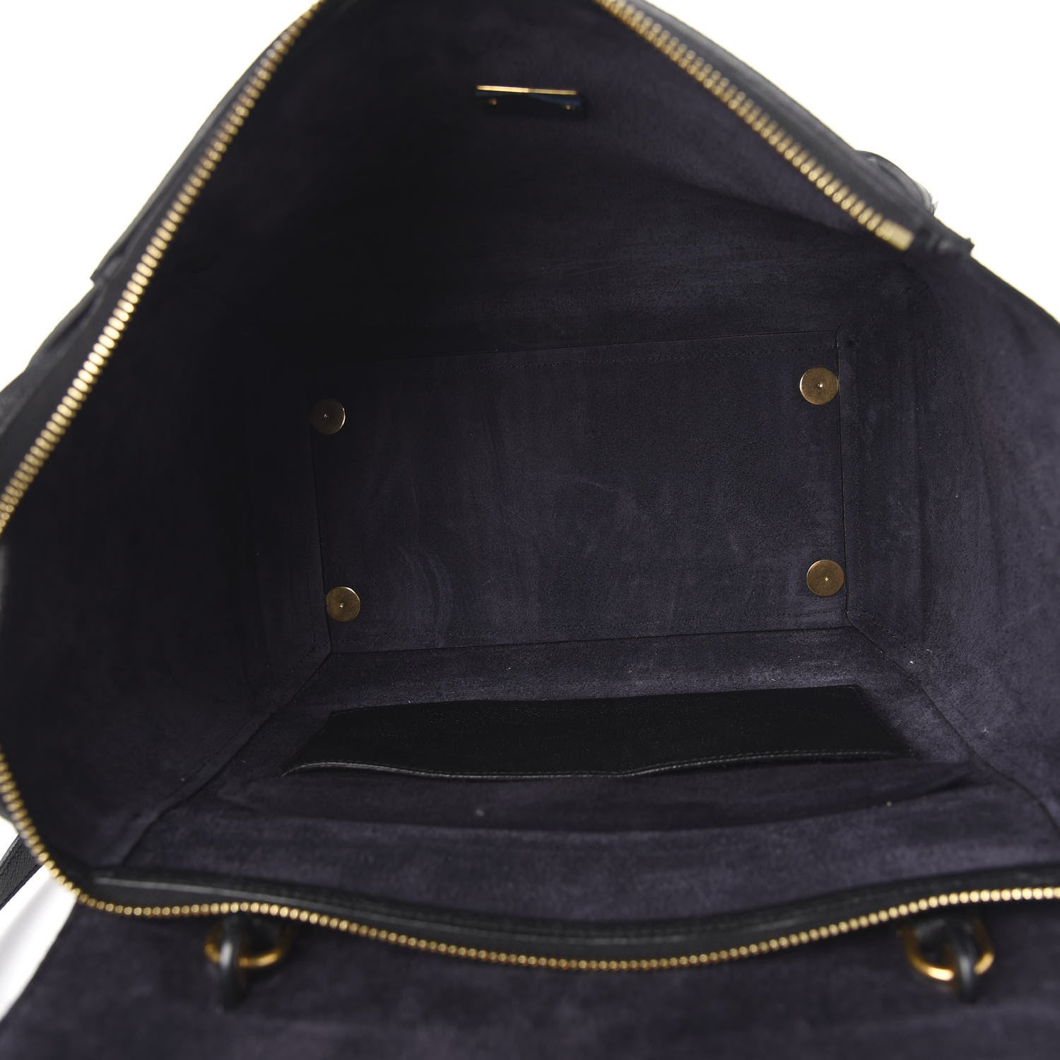 Celine Grained Calfskin Mini Belt Bag Black 4 of 9