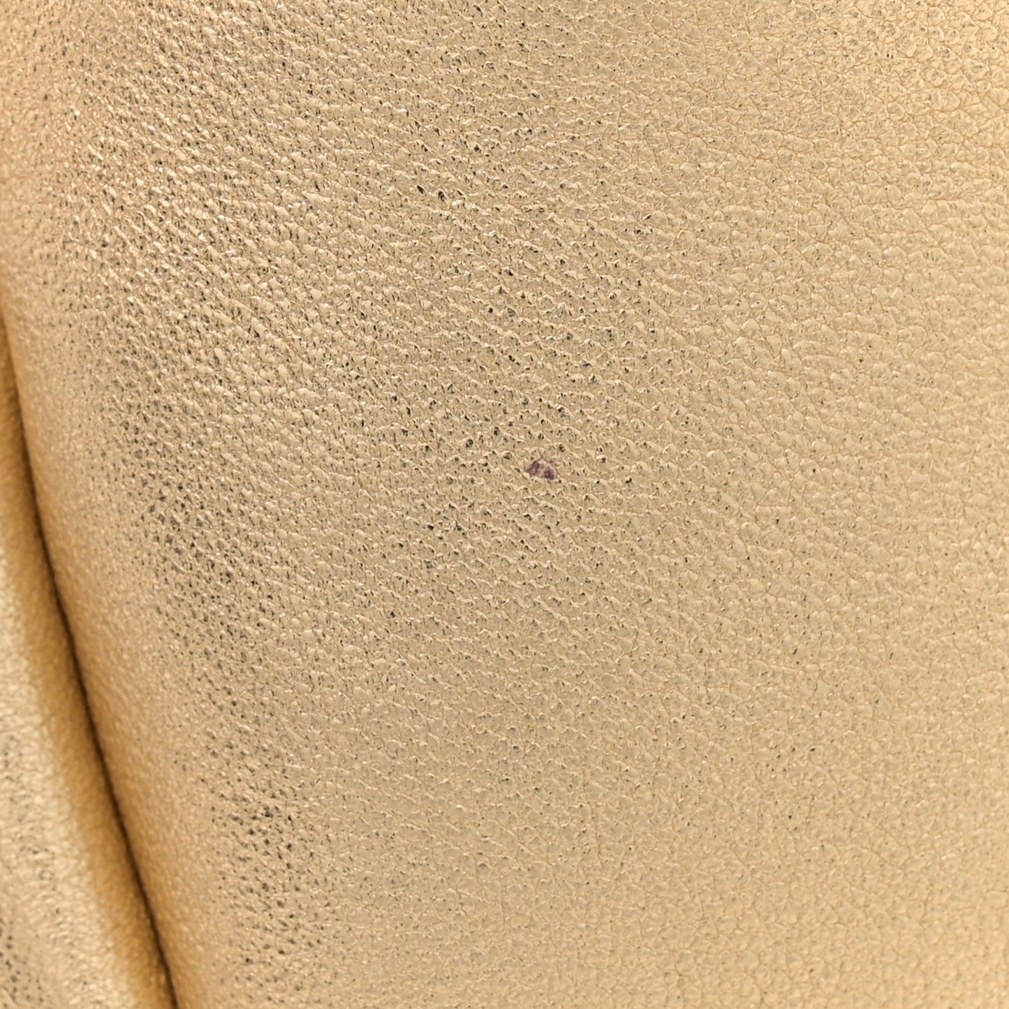 Metallic Lambskin Bonny Shoulder Bag Gold