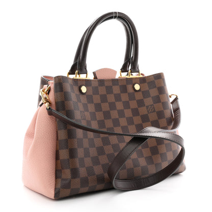 Louis Vuitton Damier Ebene Cuir Taurillon Brittany Magnolia 3 of 11