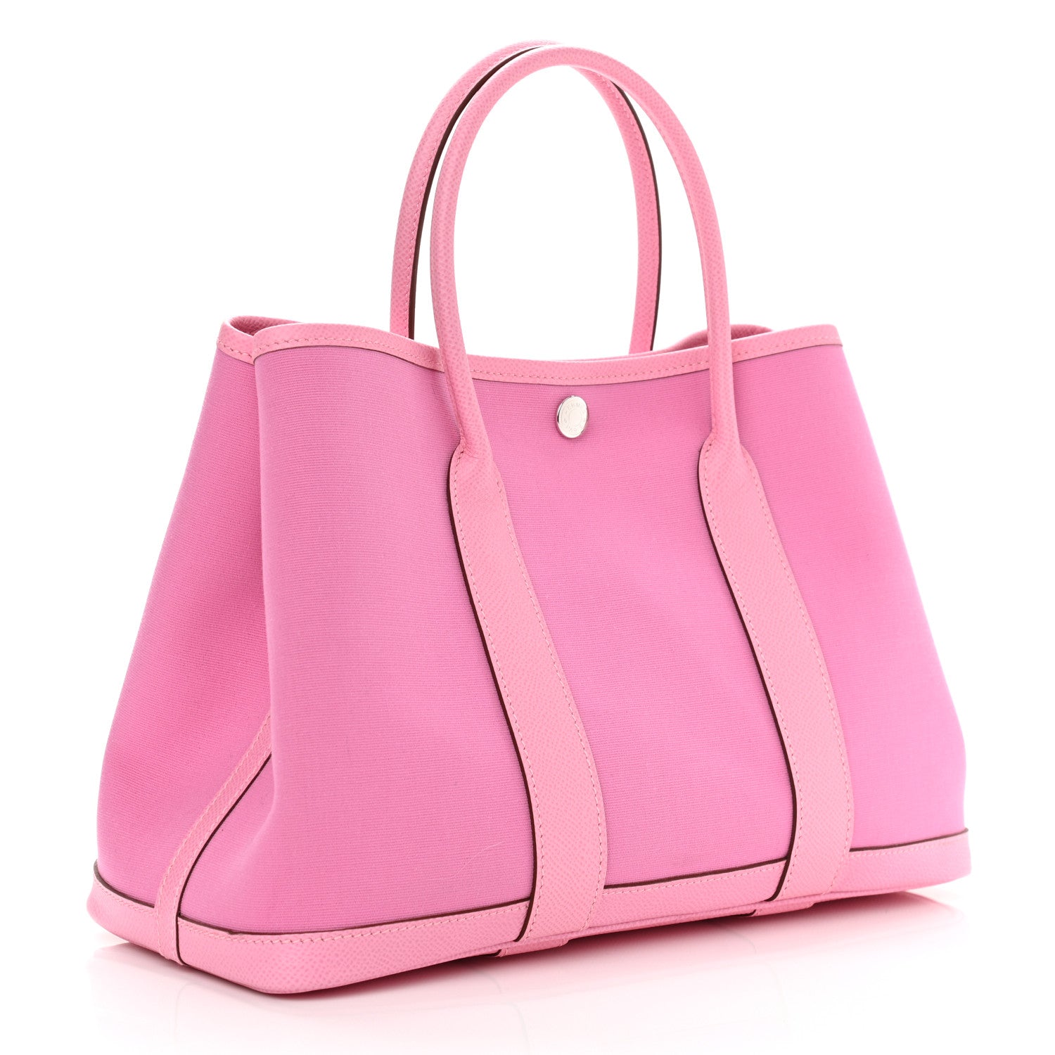 Hermes Toile Epsom Verso Garden Party 30 TPM Bubblegum Rubis 3 of 9