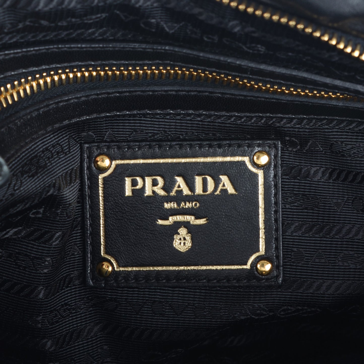 Nappa Antique Bow Clutch Nero Black
