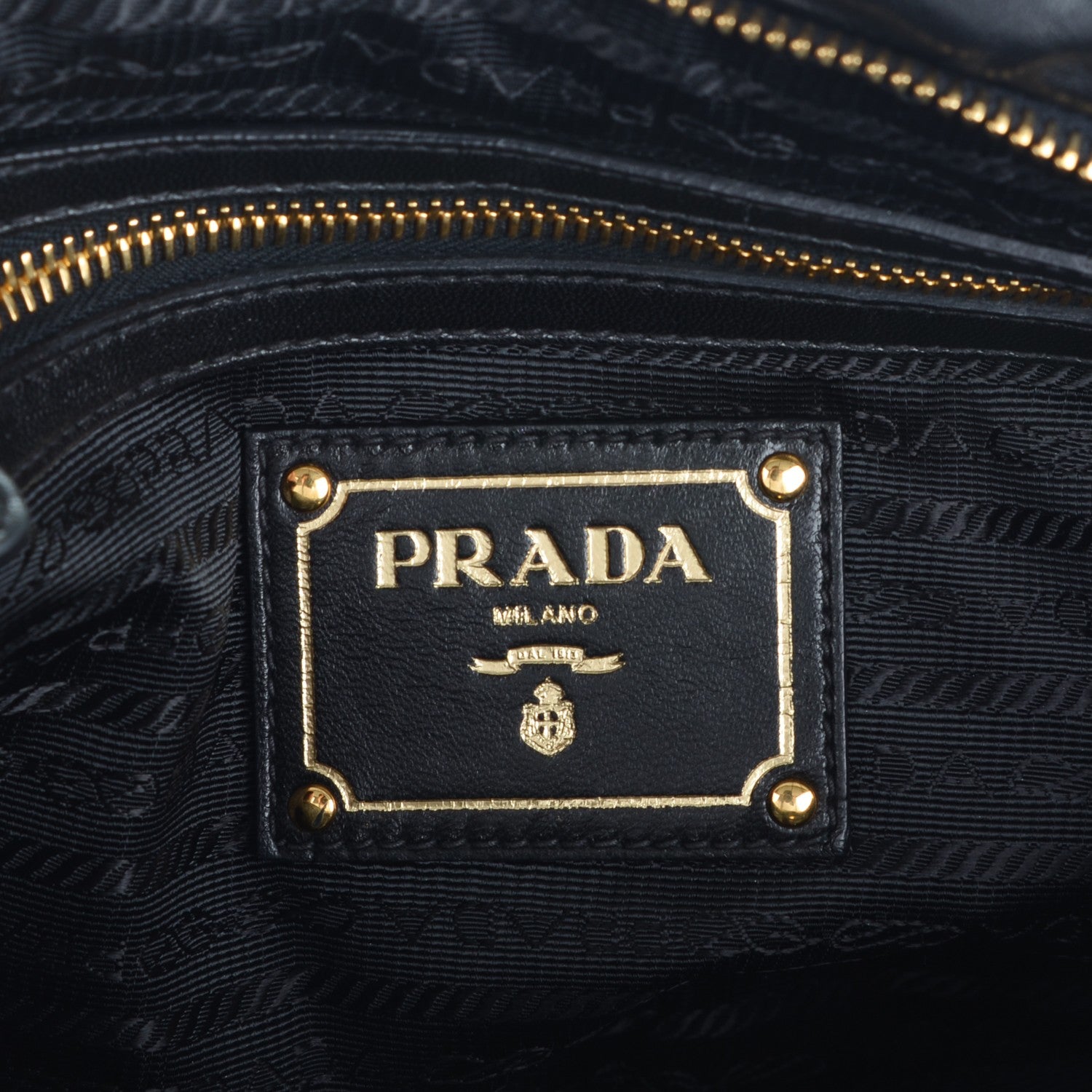 Prada Nappa Antique Bow Clutch Nero Black 7 of 8