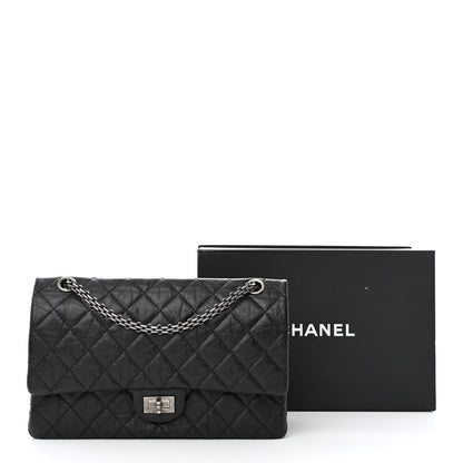 Chanel Aged Calfskin Quilted 2.55 Reissue 226 Flap Black 12 of 12