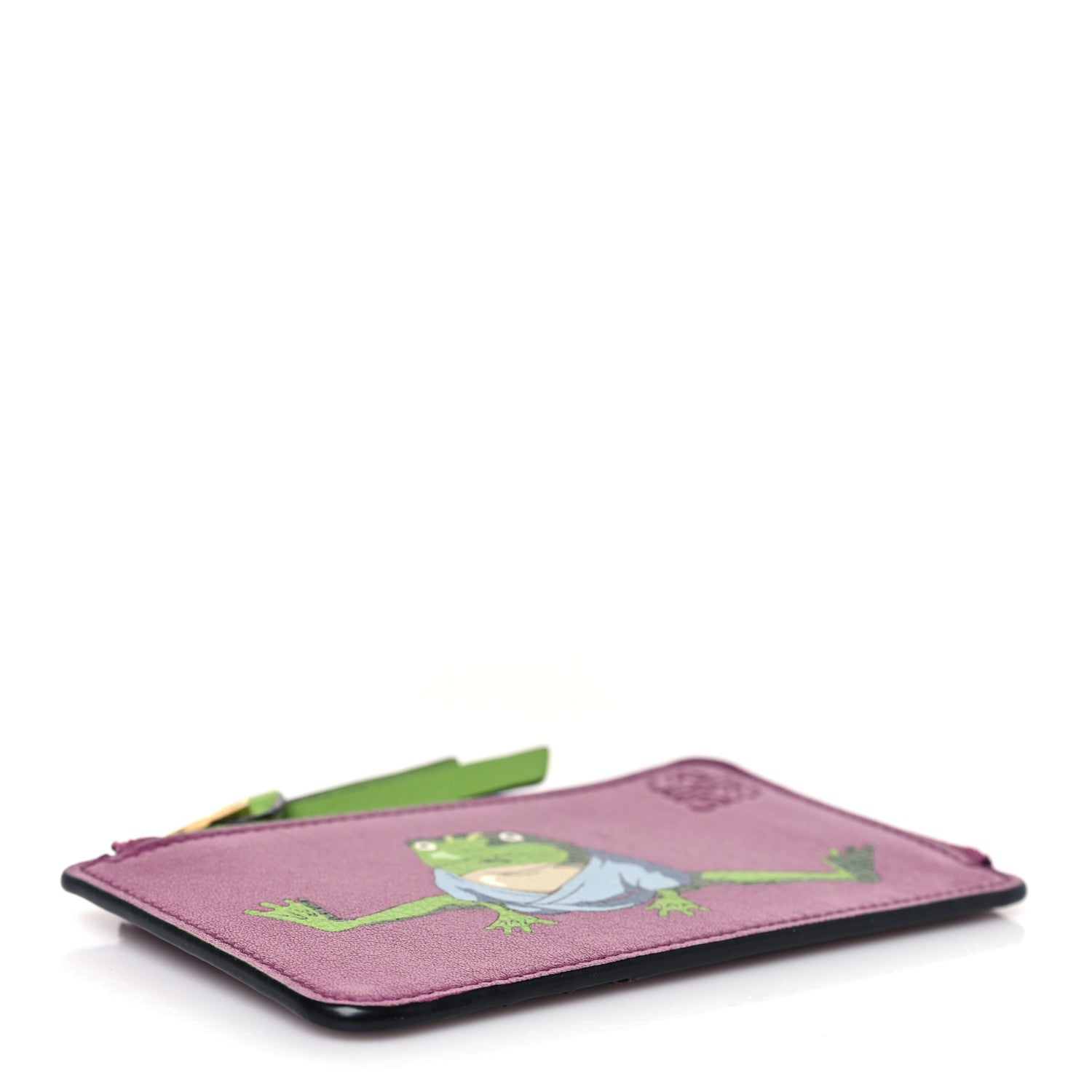 Loewe X SPIRITED AWAY Classic Calfskin Aogaeru Coin Cardholder Bouganville 4 of 7