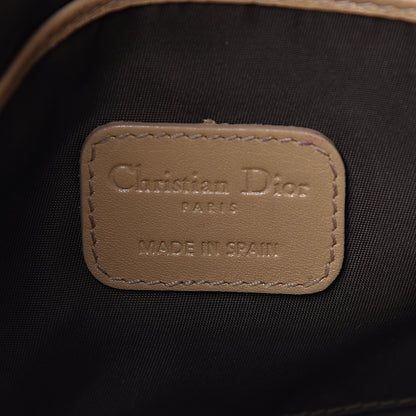 Christian Dior Coated Canvas Cannage Panarea Pouch Beige 6 of 10