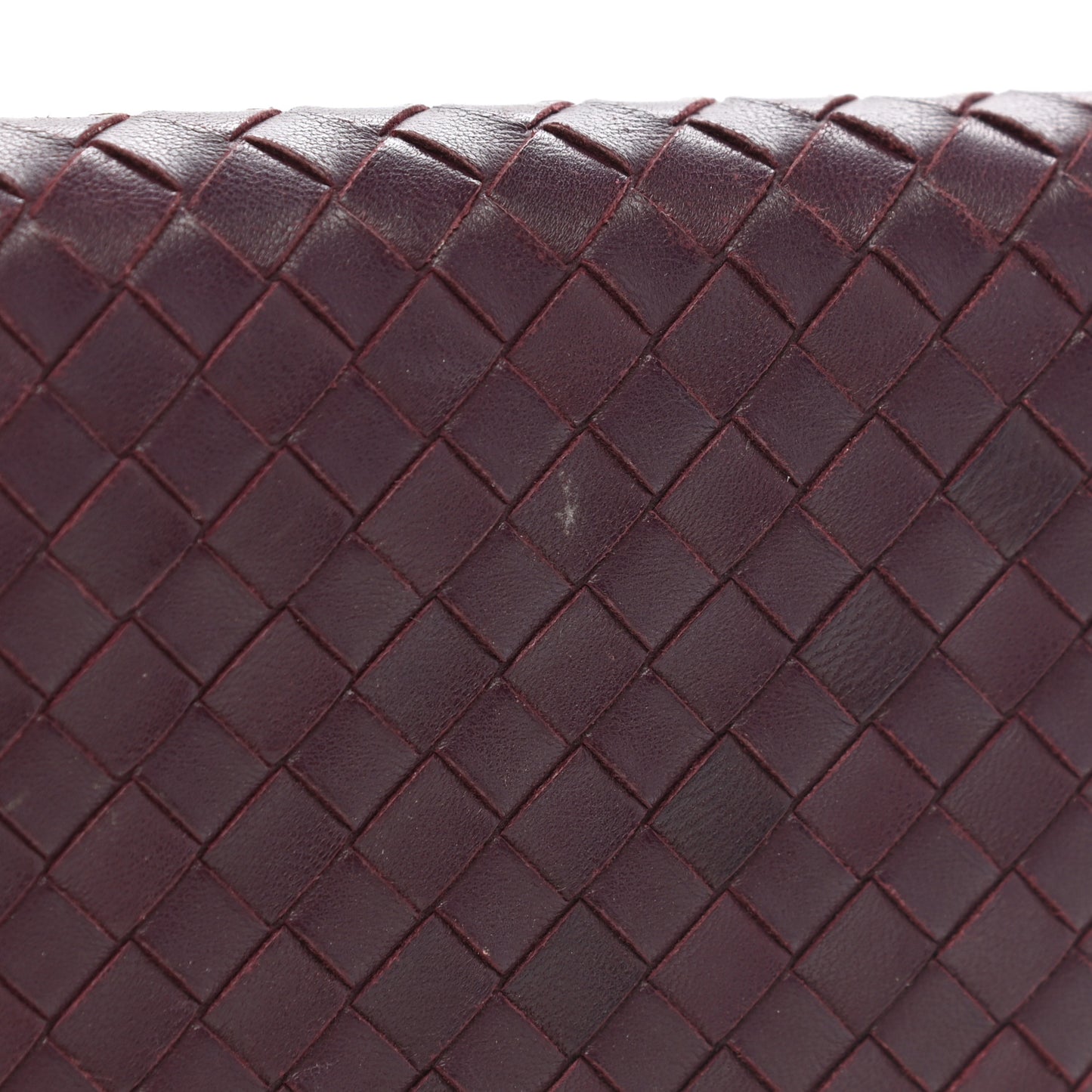 Nappa Intrecciato Continental Flap Wallet Opera