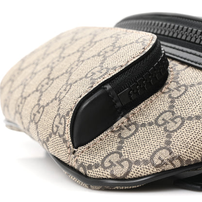 Gucci GG Supreme Monogram Belt Bag Black 9 of 9
