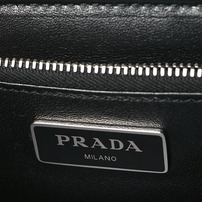 Prada Nappa Double Pocket Buckle Shoulder Bag Black 6 of 9