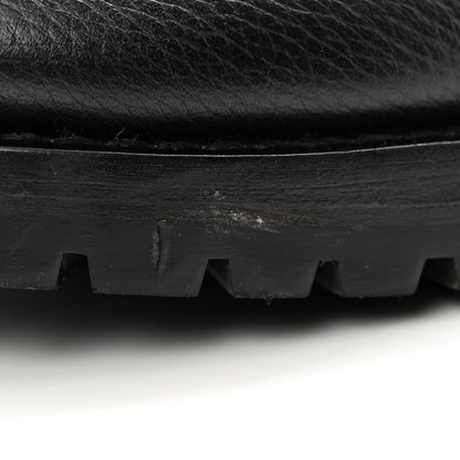 Louis Vuitton Grained Calfskin Monogram Discovery Flat Ankle Boots 40 10 of 13