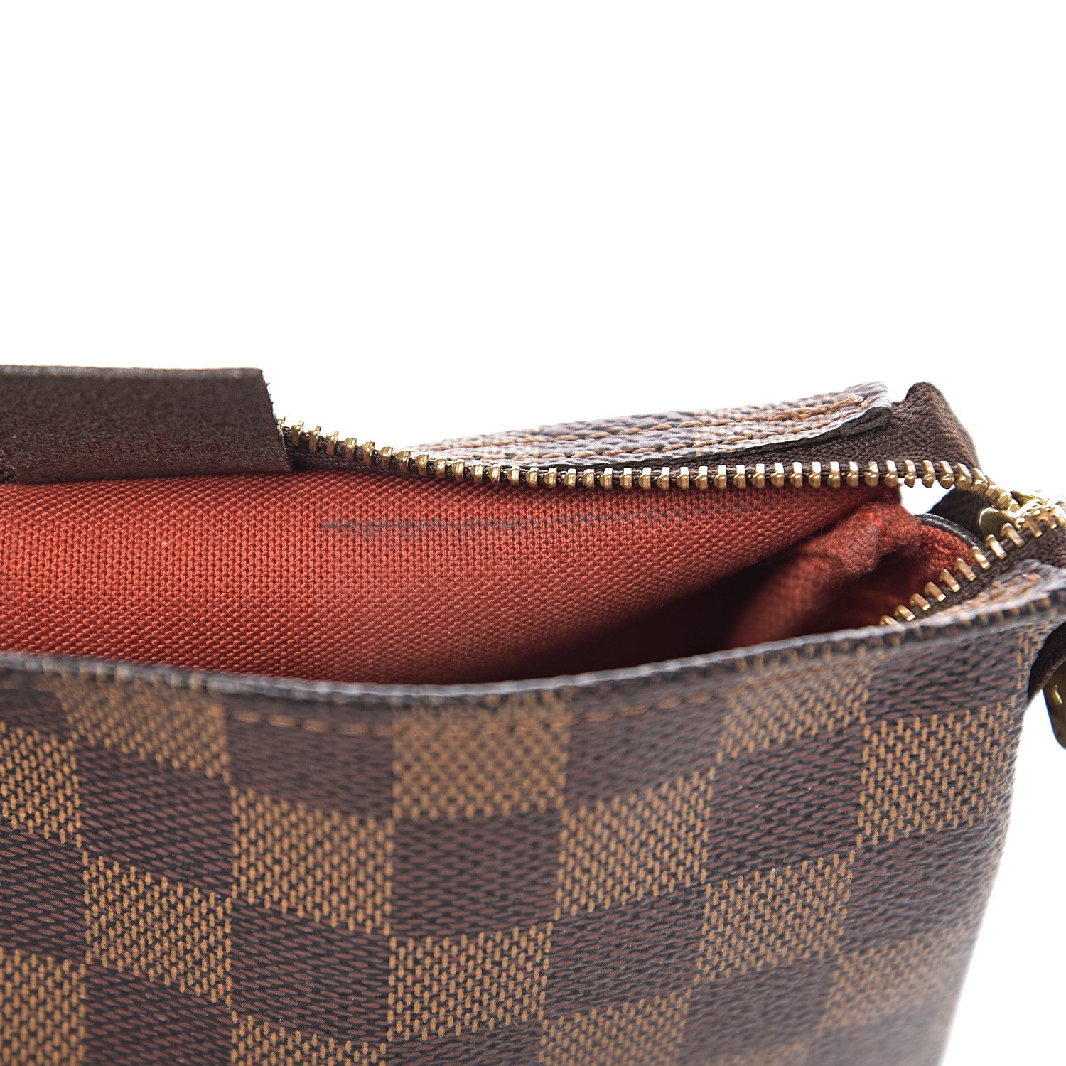 Louis Vuitton Damier Ebene Trousse Make Up Bag Pochette 7 of 10
