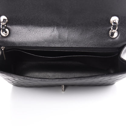 Chanel Caviar Quilted Maxi Single Flap Black 6 of 14
