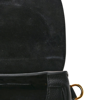 Christian Dior Grained Calfskin Medium Bobby Flap Black 10 of 10
