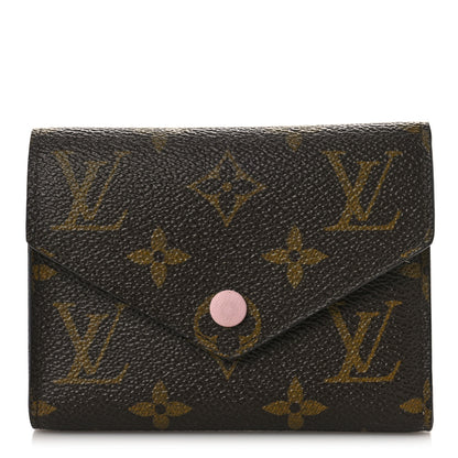 Louis Vuitton Monogram Victorine Wallet Rose Ballerine 1 of 8