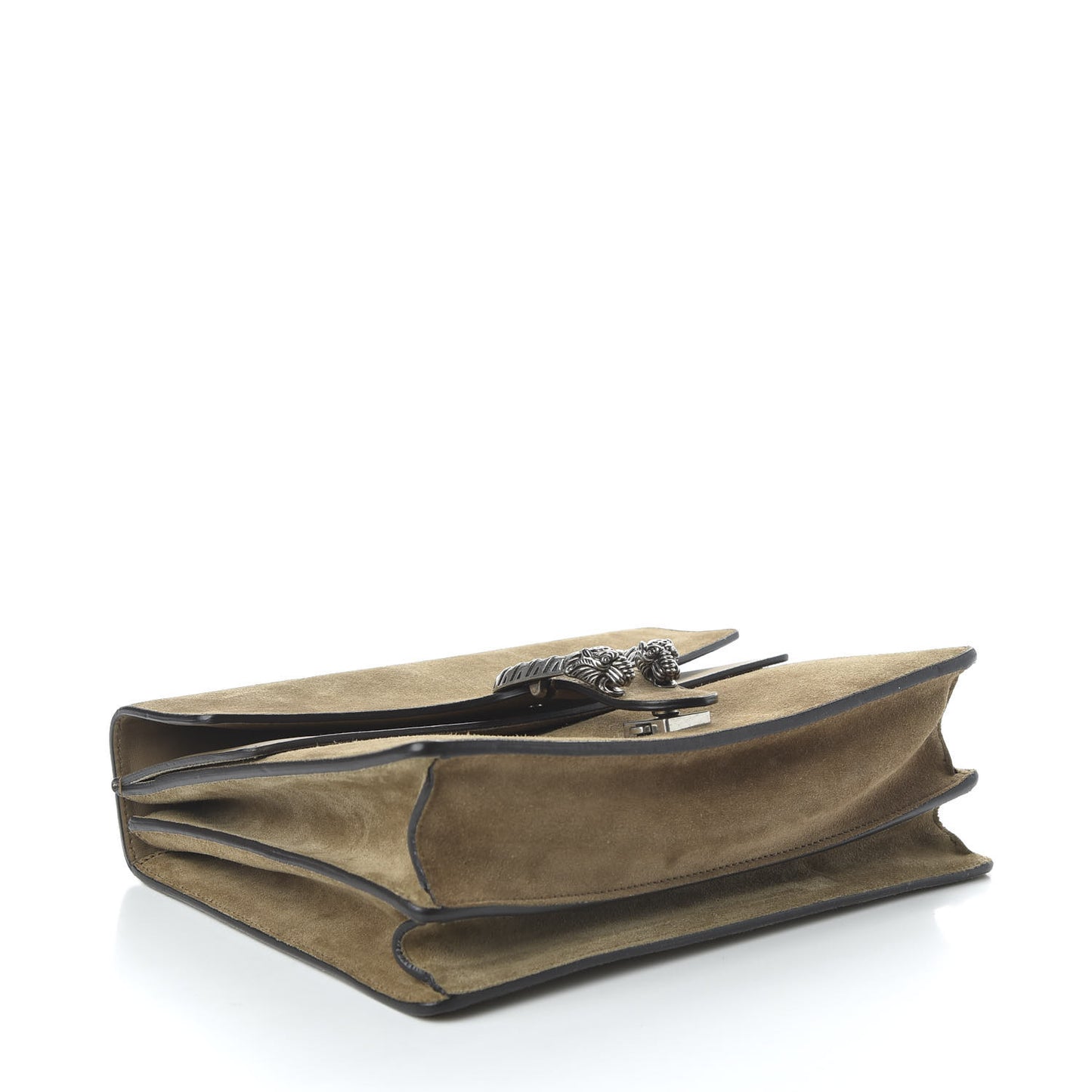 Suede Medium Dionysus Shoulder Bag Taupe