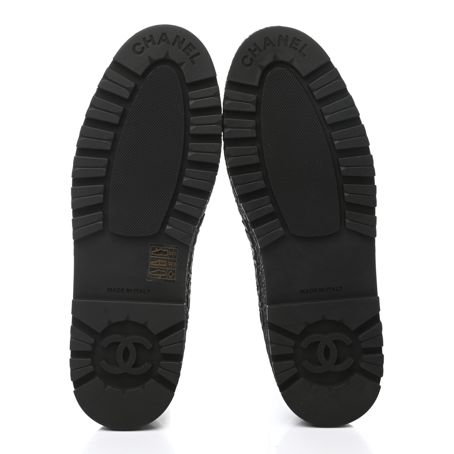 Calfskin Cap Toe CC Ankle Boots 39 White Black