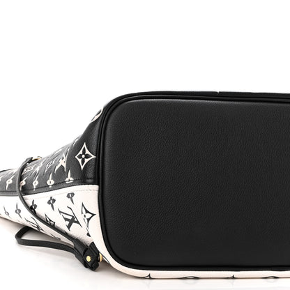 Louis Vuitton Empreinte Spring In The City Neverfull MM Black White Pink 9 of 10