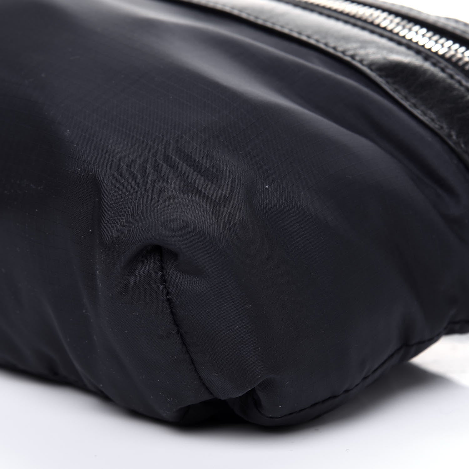 Saint Laurent Nylon City Fold Up Backpack Belt Bag Navy 16 of 18