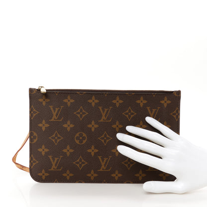 Louis Vuitton Monogram Neverfull MM GM Pochette 2 of 9