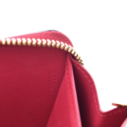 Louis Vuitton Patent Sweet Monogram Zippy Wallet Rose Indien 7 of 11