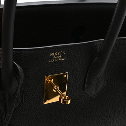 Hermes Togo Birkin 35 Black 5 of 10