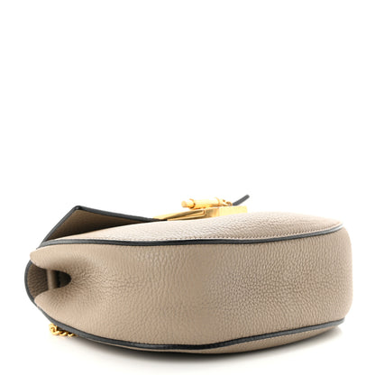 Chloe Grained Lambskin Drew Shoulder Bag Motty Grey 4 of 13