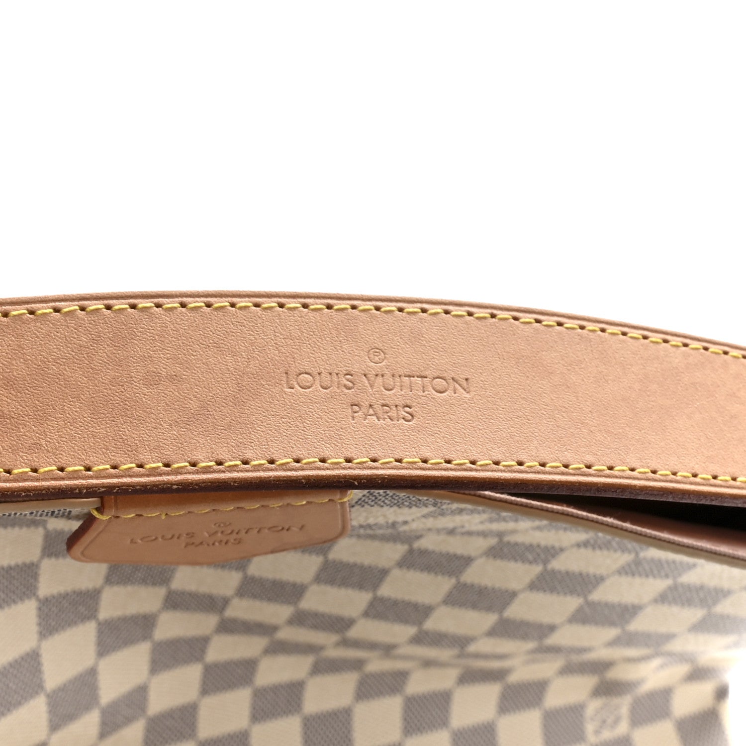 Louis Vuitton Damier Azur Graceful MM Rose Ballerine 12 of 12