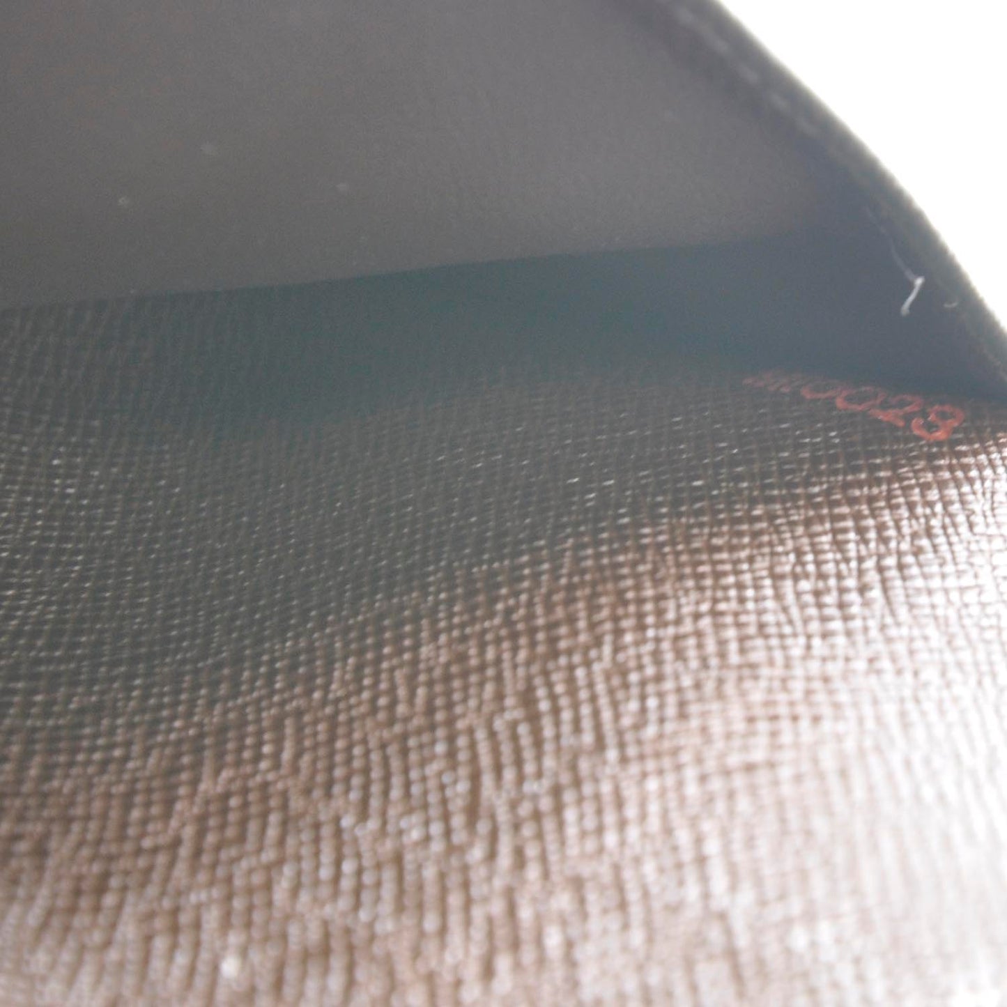Damier Ebene Checkbook Cover Wallet