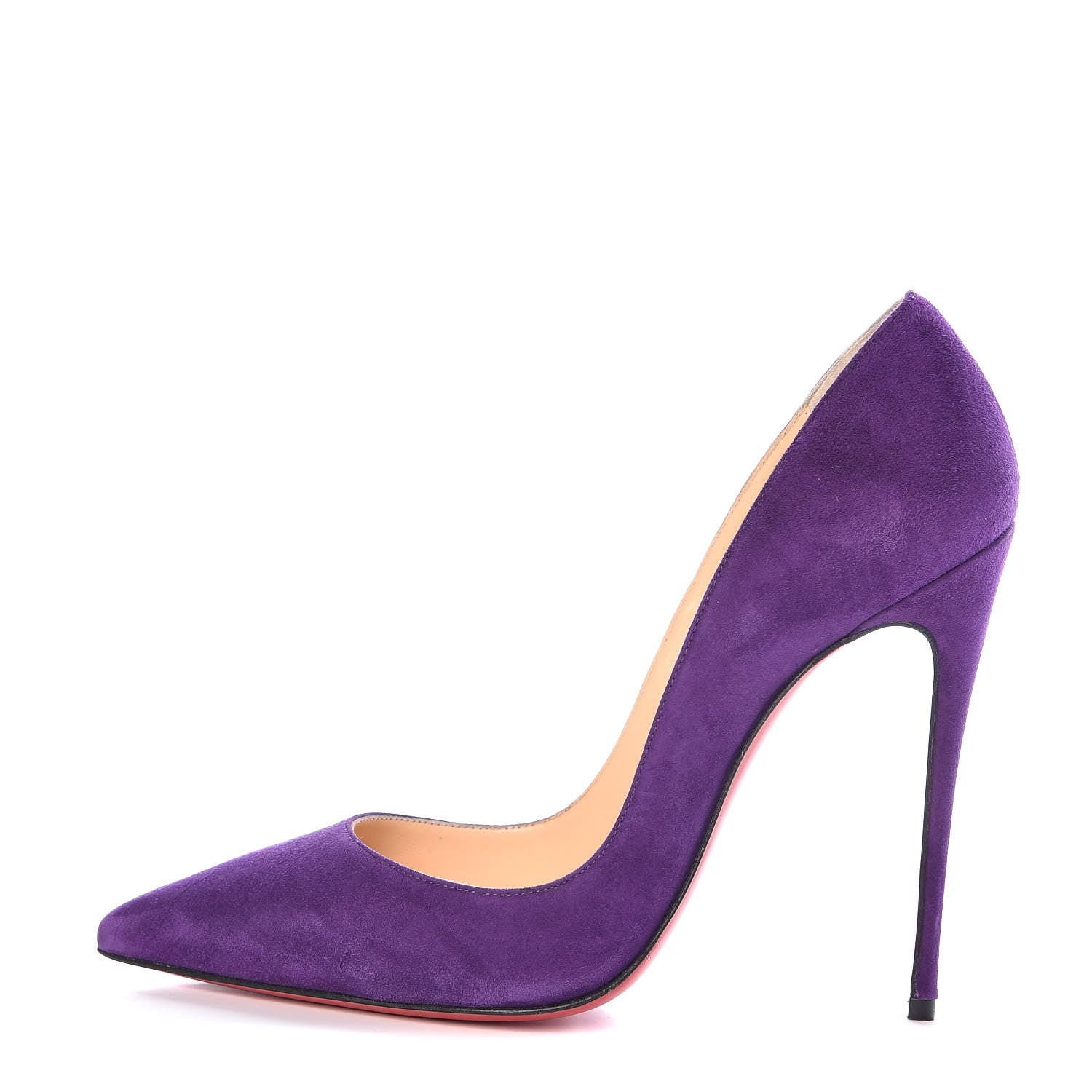 Christian Louboutin Suede So Kate 120 Pumps 37.5 Violet 1 of 11