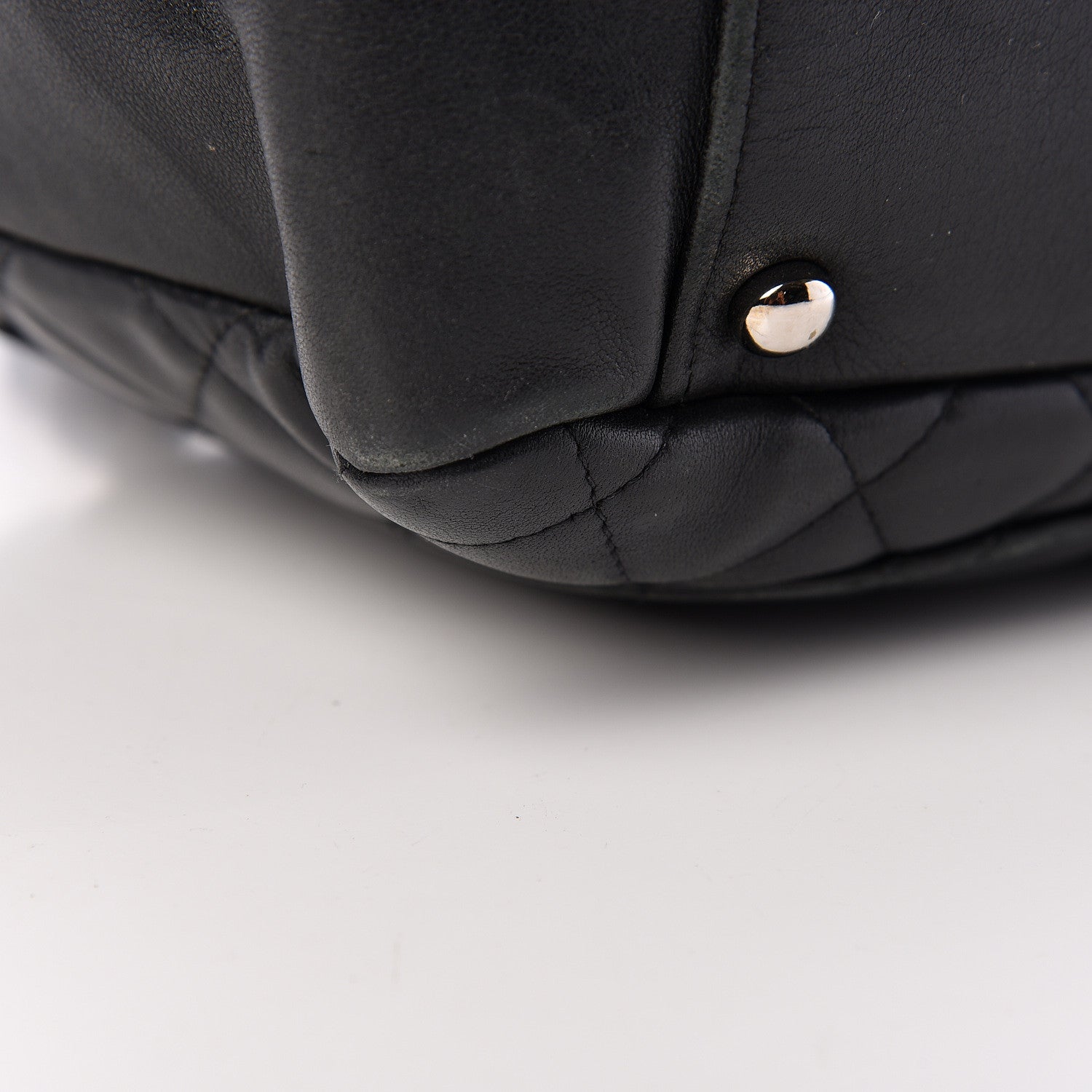 Chanel Calfskin Quilted Large Cambon Flap Black 19 of 19