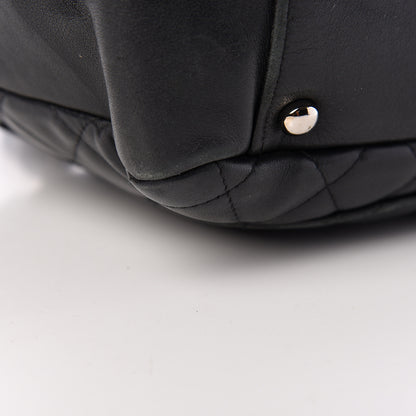 Chanel Calfskin Quilted Large Cambon Flap Black 19 of 19