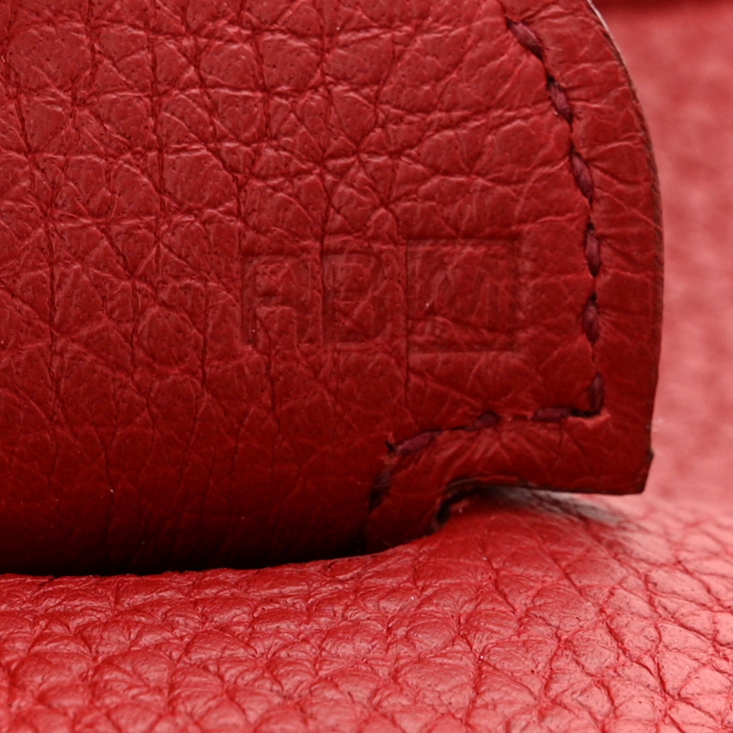 Hermes Taurillon Clemence Evelyne II GM Rouge Garance 7 of 11