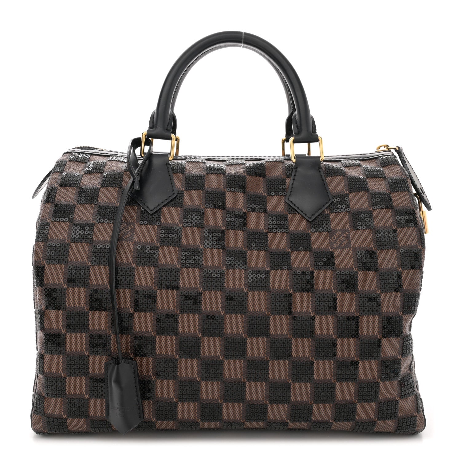 Louis Vuitton Damier Paillettes Speedy 30 Black 1 of 11