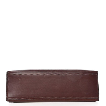 Hermes Evercalf Kelly Pochette Clutch Havane 6 of 25
