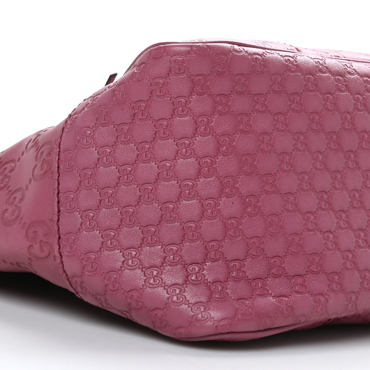 Gucci Guccissima Small Bree Zippered Tote Peonia Flower 8 of 9