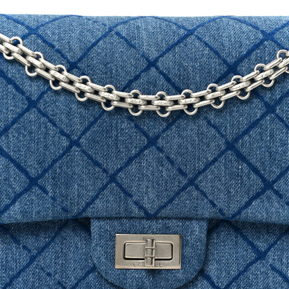 Chanel Denim 2.55 Reissue 225 Flap Blue 8 of 10