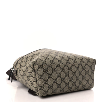 Gucci GG Supreme Monogram Margaux Calfskin Childrens Day Backpack Beige Ebony Cocoa Dark Chocolate 4 of 9