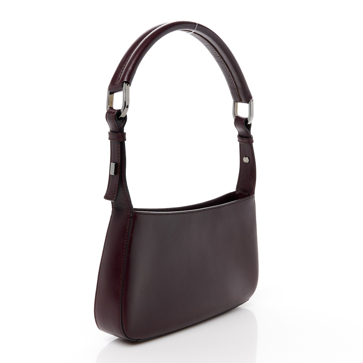 Gucci Calfskin Pochette Burgundy 3 of 10