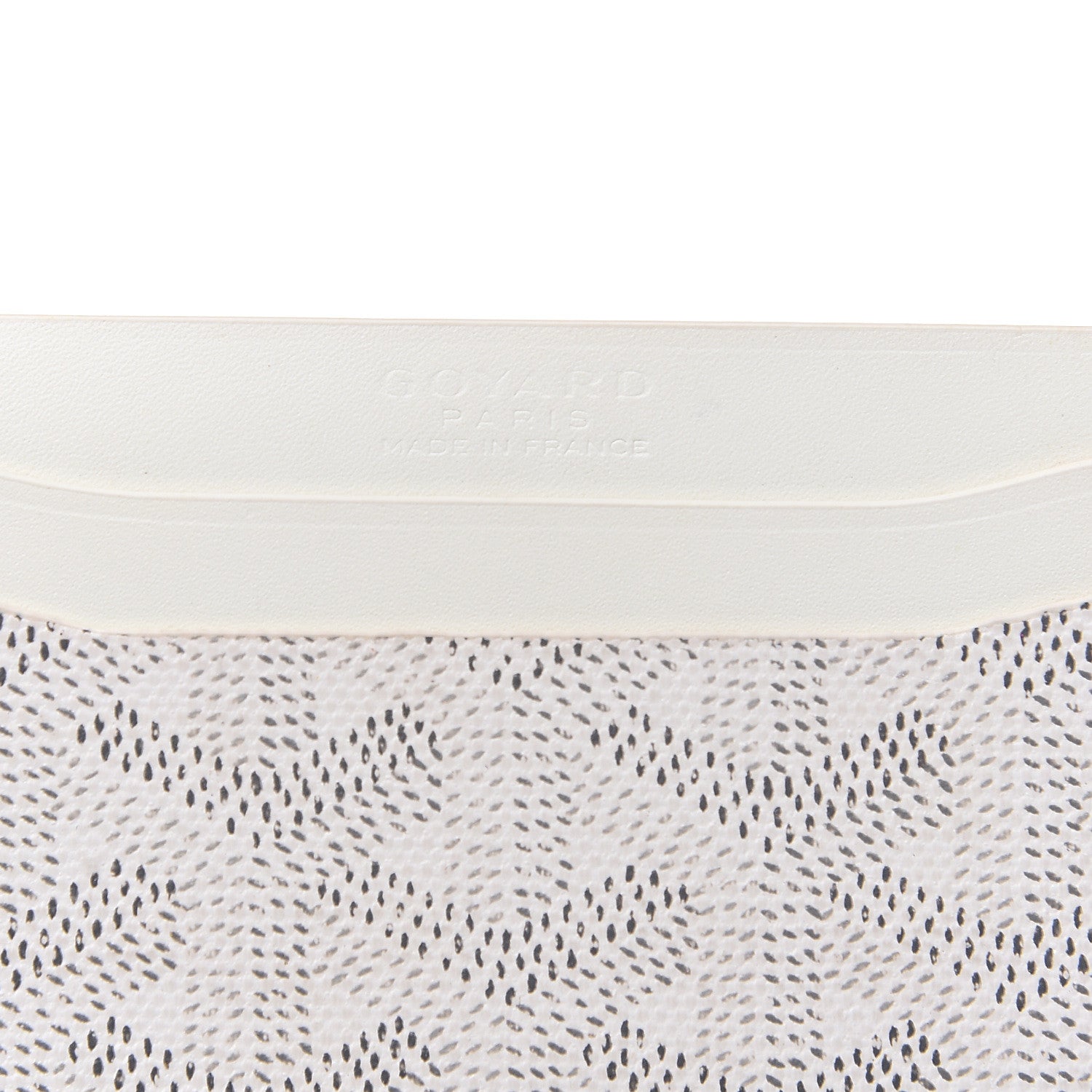 Goyard Goyardine Saint Sulpice Card Holder White 5 of 6