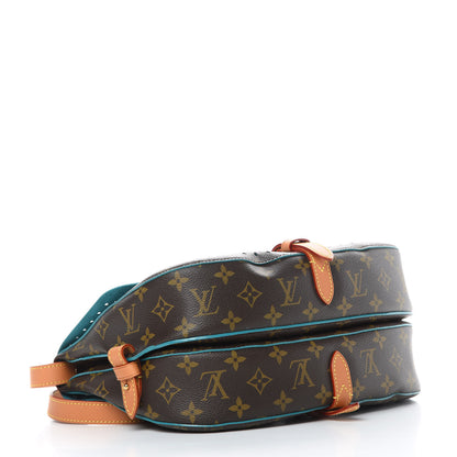 Louis Vuitton Monogram SC Flore Saumur Teal 4 of 11