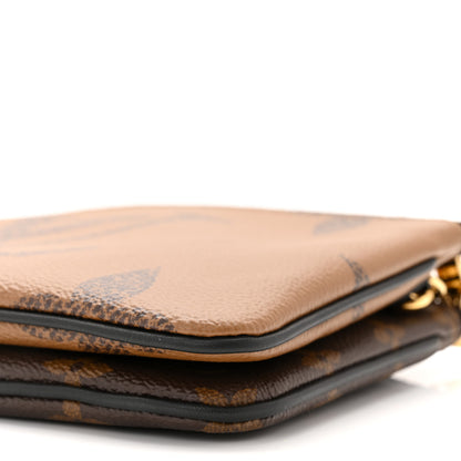 Louis Vuitton Reverse Monogram Giant Double Zip Pochette 10 of 10